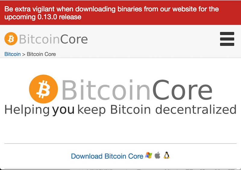 Bitcoin Core - State Sponsored Attack
