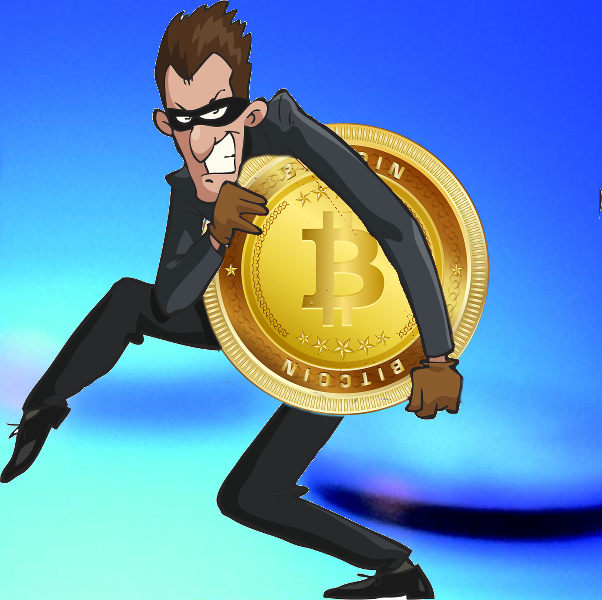 furto di scambio bitcoin)